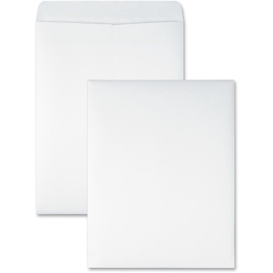 Quality Park 10 x 13 Catalog Envelopes with Redi-Seal®, Self-Sealing Closure - Catalog - #13 1/2 - 10" Width x 13" Length - 28 lb - Self-sealing - White - 100 / Box