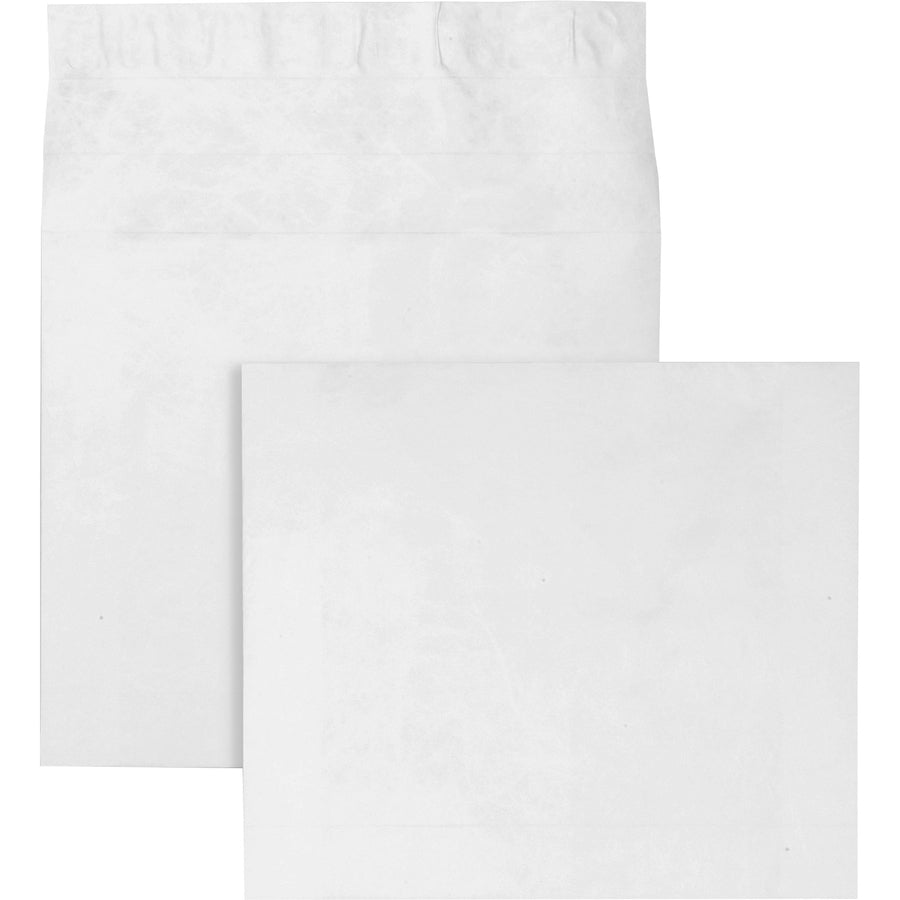 Survivor®, 12 x 16 x 4 DuPont Tyvek Expansion Mailers with Redi-Strip®, Closure - Expansion - 12" Width x 16" Length - 4" Gusset - 18 lb - Peel & Seal - White - Tyvek - 50 / Carton