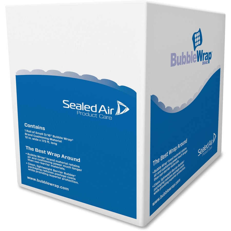 Sealed Air Bubble Wrap Multi-purpose Material - 12" Width x 175 ft Length - 1 Wrap(s) - Perforated, Lightweight - Clear - 1 Carton