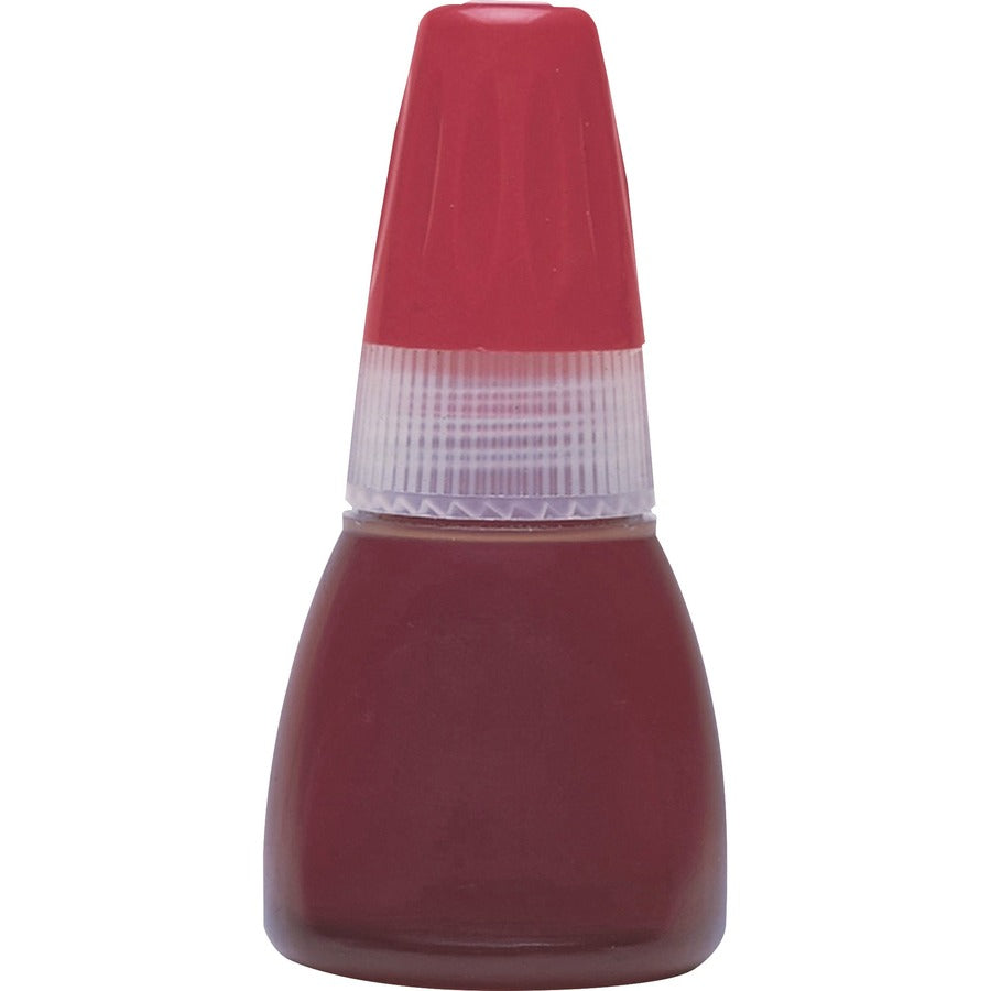 Xstamper 10 ml Bottle Refill Inks - Red Ink - 0.34 fl oz - Red - 1 Each