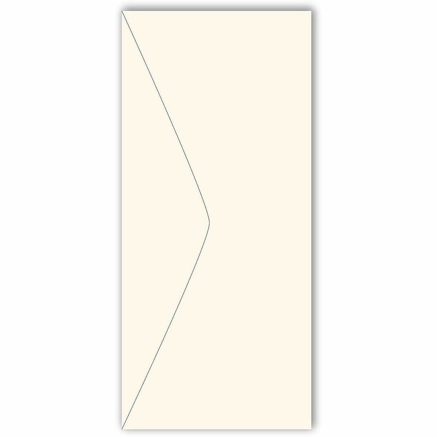 Southworth 25% Cotton No. 10 Business Envelopes - Business - #10 - 4 1/8" Width x 9 1/2" Length - 24 lb - Gummed - Ivory - Cotton Fiber - 1 Box