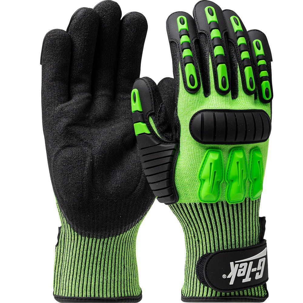 G-Tek by PIP Tuffmax 3 13G GLV GRN/S0 (Pair)