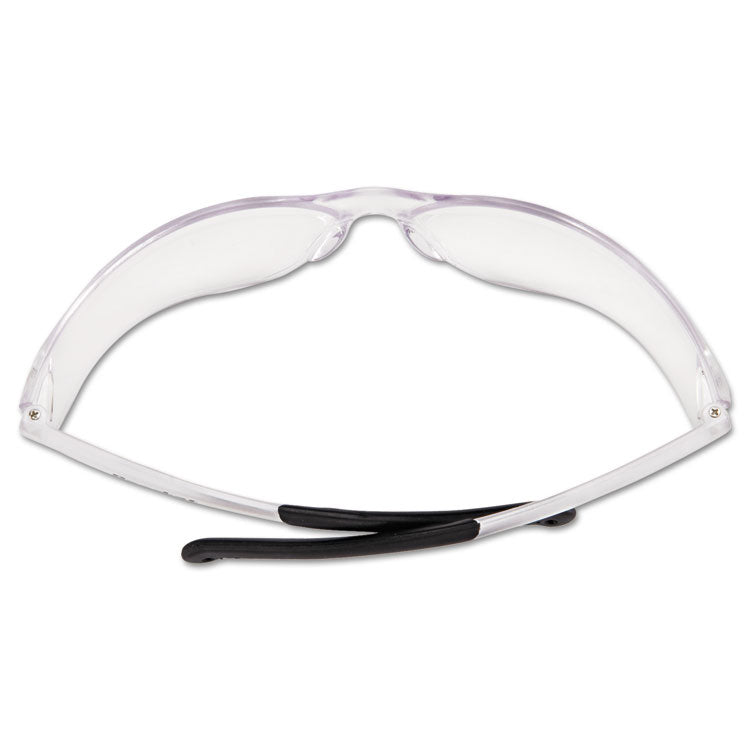 BearKat Safety Glasses, Frameless, Clear Single Anti-Fog Lens, 12/Box