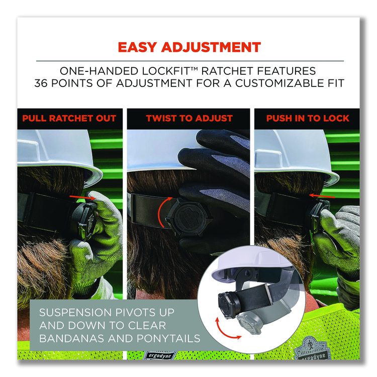 Skullerz 8967 Class E Lightweight Cap-Style Hard Hat, 6-Point Standard Ratchet, One Size Fits Most (6.5 to 8.25), Blue