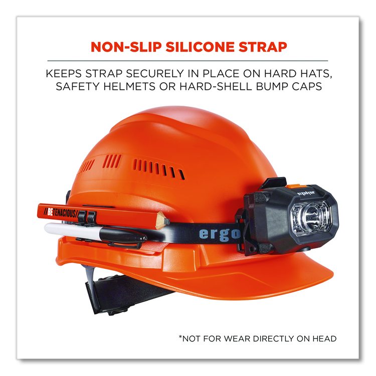 Skullerz 8979 Headband Light Mount with Silicone Strap