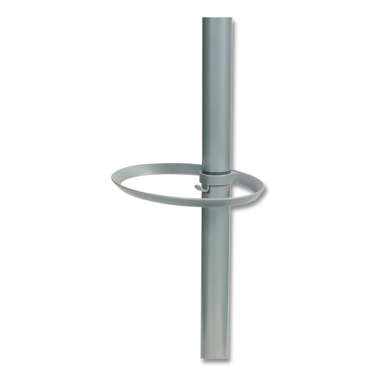 Festival Coat Stand with Umbrella Holder, Five Knobs, 13.97 x 14 x 73.62, Gray
