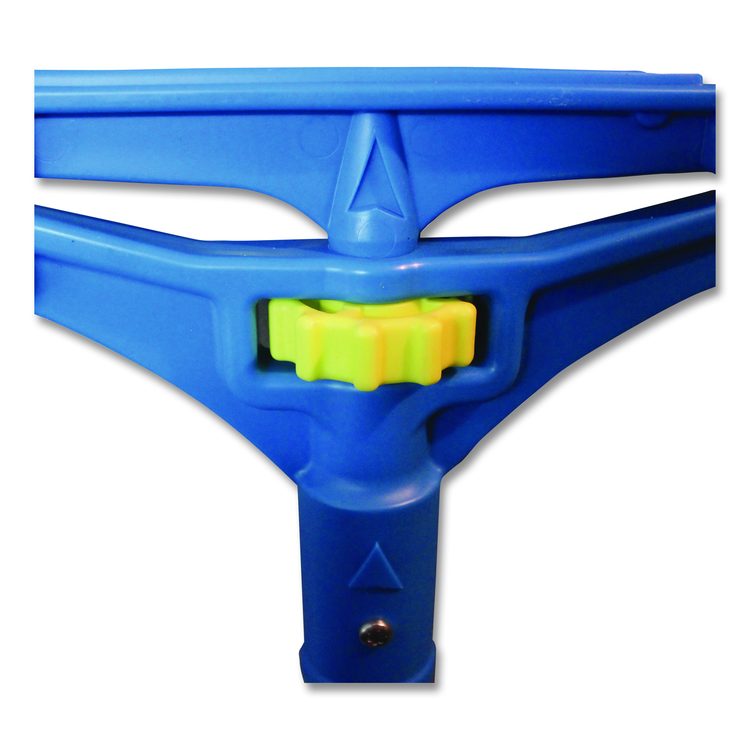 Speed Change Mop Handle, 61.25", Blue/Black, 12/Carton