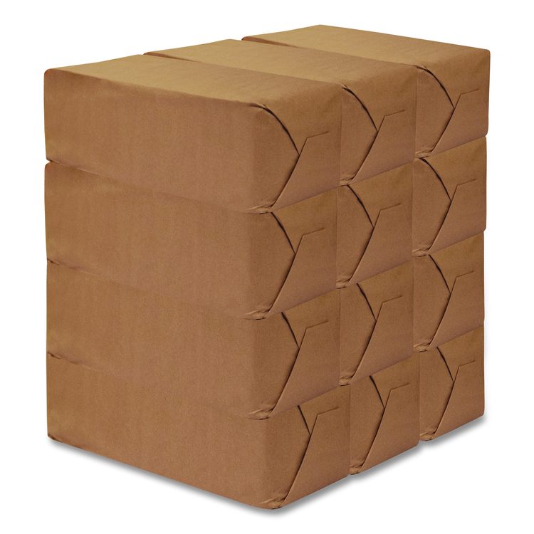 Select Full Fold II Napkins, 1-Ply, 12 x 8.5, White, 800/Pack, 12 Packs/Carton