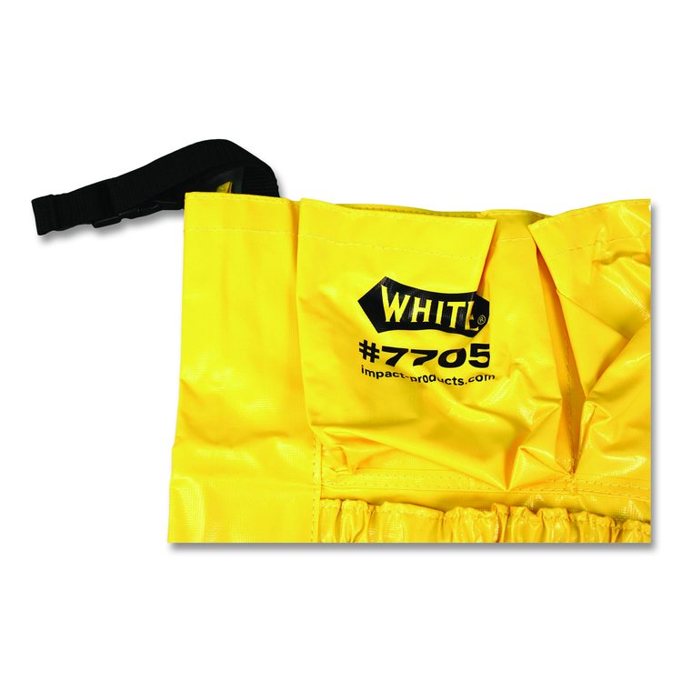Gator Caddy Vinyl Yellow Bag, Nine Compartments, 20 x 20.5, Yellow