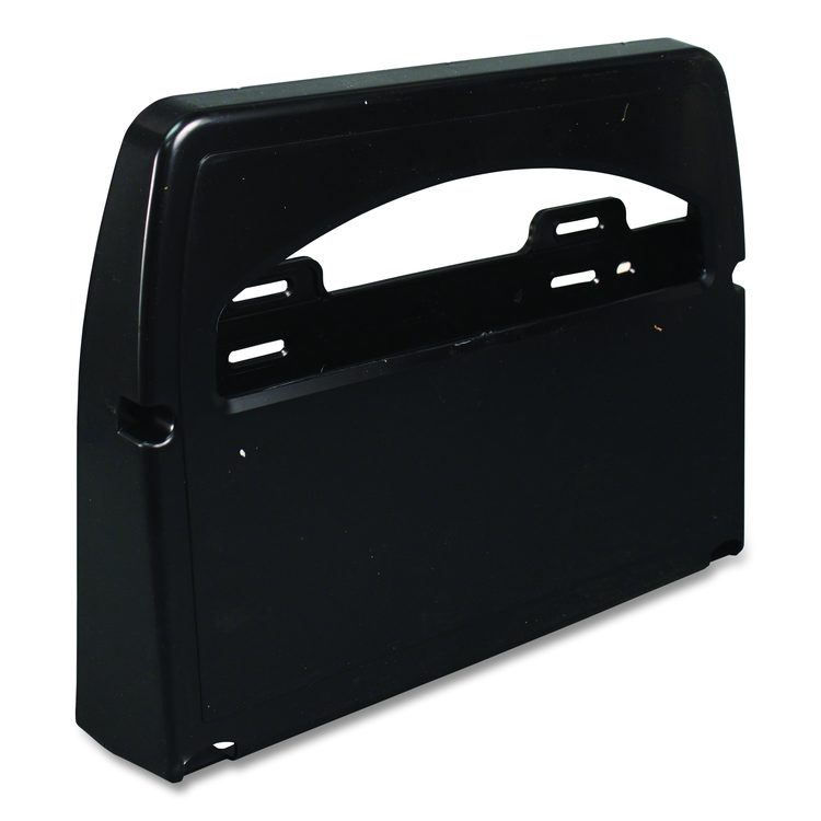 Toilet Seat Cover Dispenser, 16.4 x 3.05 x 11.9, Black, 2/Carton