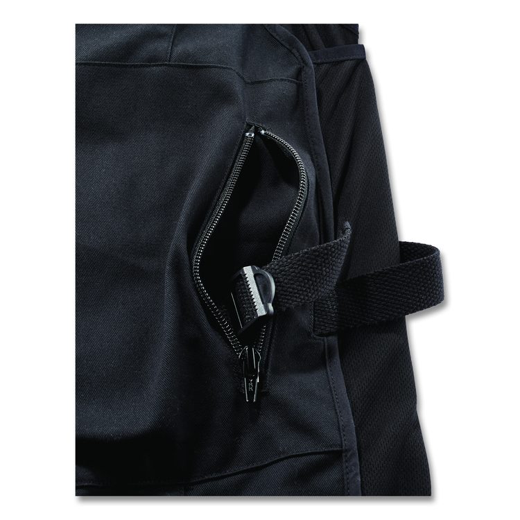 Chill-Its 6255 Lightweight Phase Change Cooling Vest, Cotton/Polyester, 2X-Large/3X-Large, Black