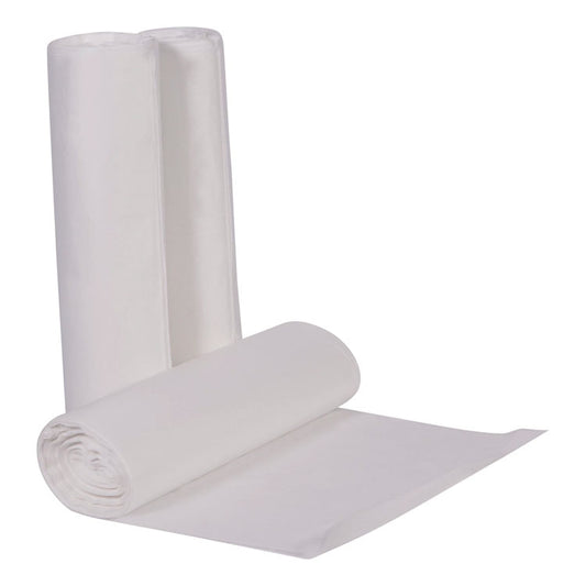 High-Density Waste Can Liners, 45 gal, 11 mic, 40" x 48", Natural, 250/Carton