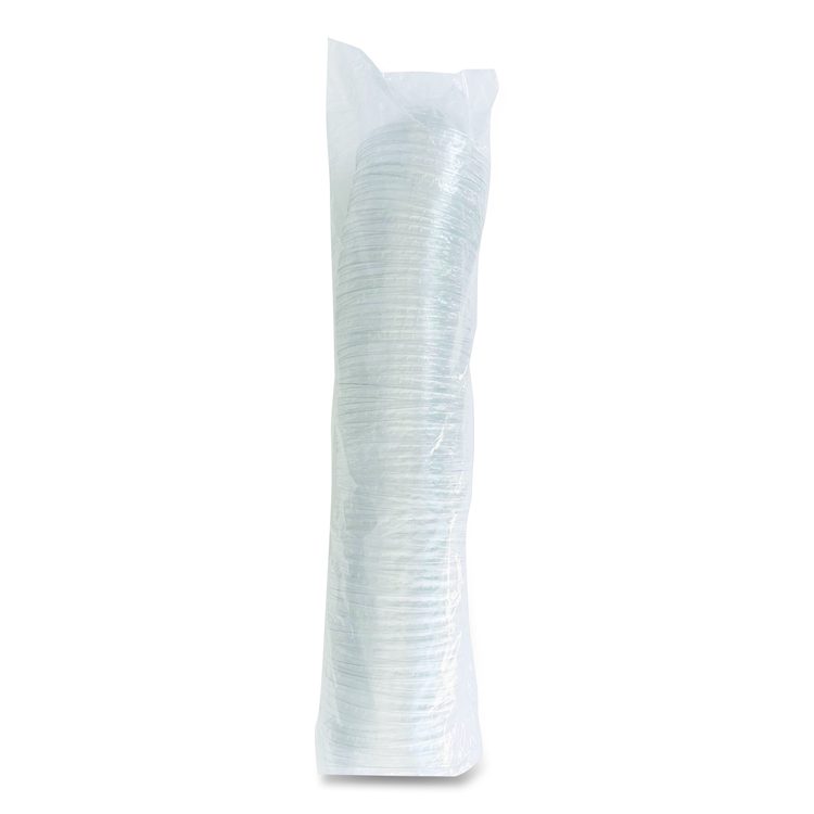PET Cold Cup Dome Lids, Fits 9 oz to 10 oz Cold Cups, Plastic, Clear, 1,000/Carton
