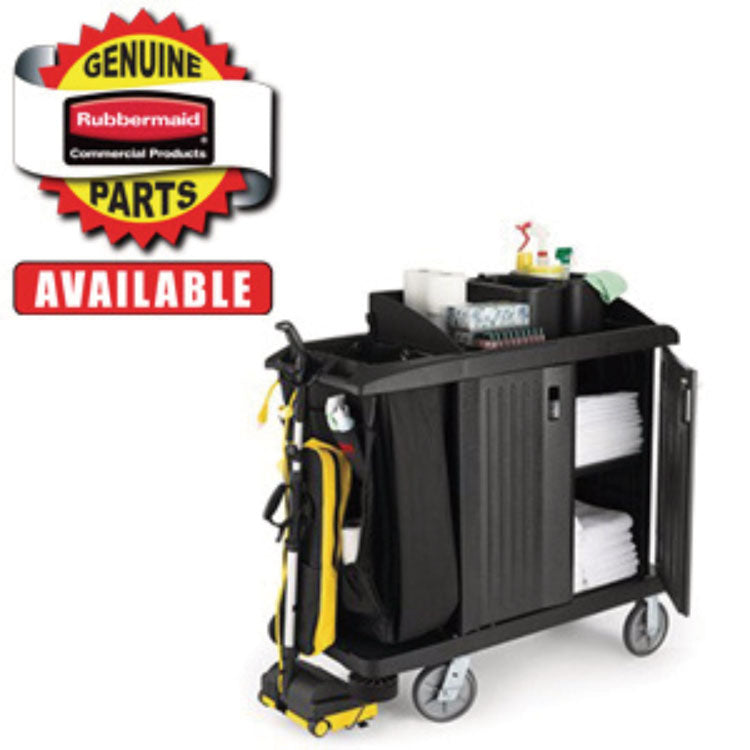 Hardware Kit for Rubbermaid Full Size Housekeeping Carts, Metal, Gray