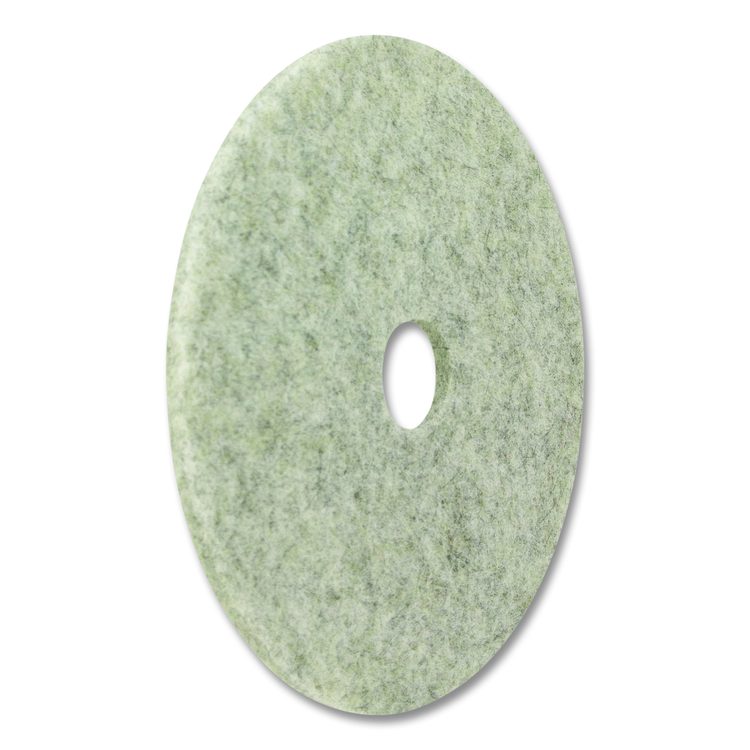 Combo Burnishing Pad, 28" Diameter, Gray, 5/Carton