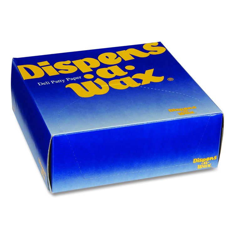 Dispens-A-Wax Waxed Deli Patty Paper, 5.5 x 5.5, 1,000/Box, 24 Boxes/Carton