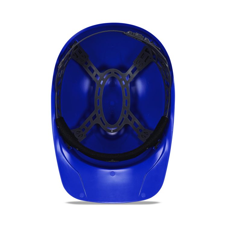 Skullerz 8952 Hard Shell Bump Cap, Short Front Brim, One Size Fits Most (6.13 to 8), Blue