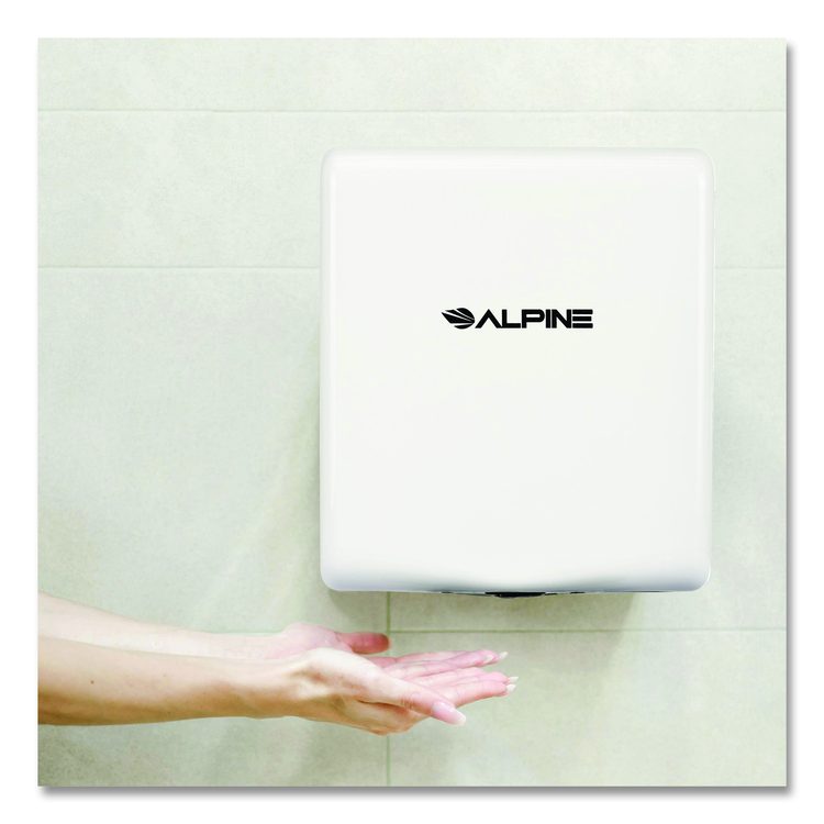 Willow Commercial 120V Automatic Hand Dryer, 3.93 x 11.25 x 12.63, White