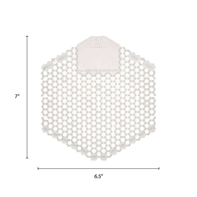 Wave 3D Urinal Deodorizer, Honeysuckle Scent, Clear, 58 g, 10/Box, 6 Boxes/Carton