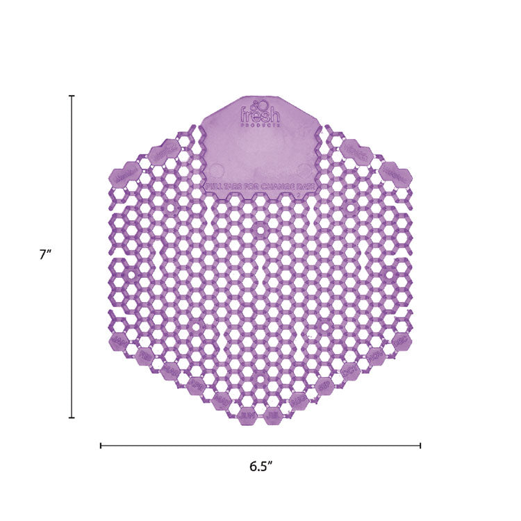Wave 3D Urinal Deodorizer, Fabulous Scent, Purple, 58 g, 10/Box, 6 Boxes/Carton