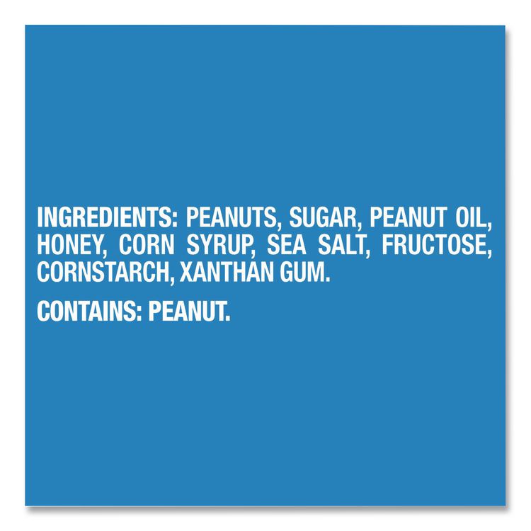 Honey Roasted Peanuts, 1.75 oz Tube, 18/Box