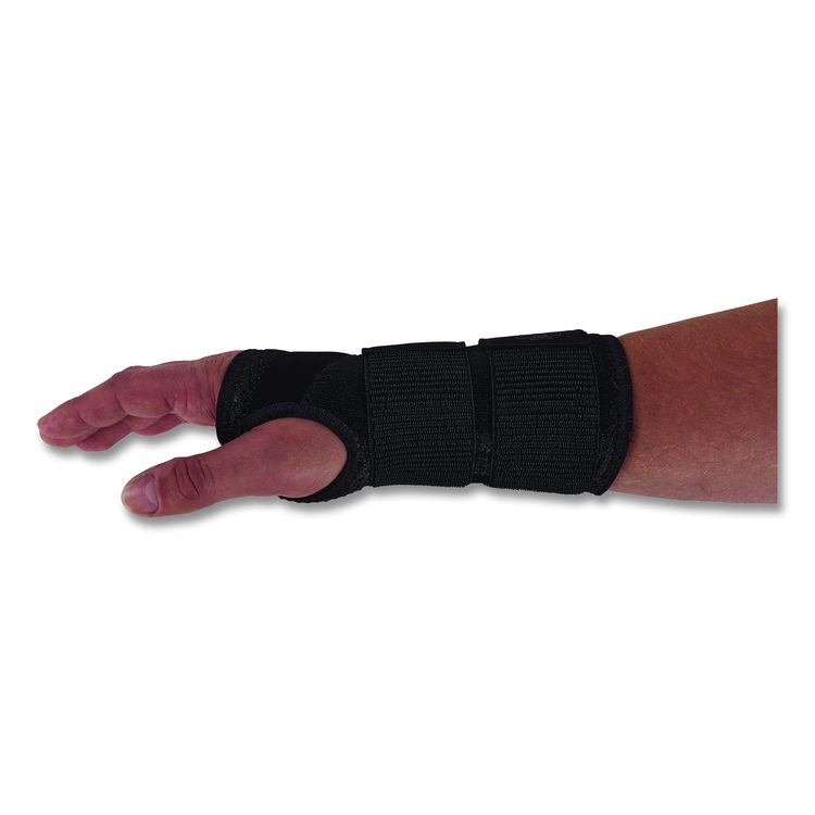 ProFlex 4015 Wrist Brace Support with Double Strap, X-Large, Fits Left Hand, Black