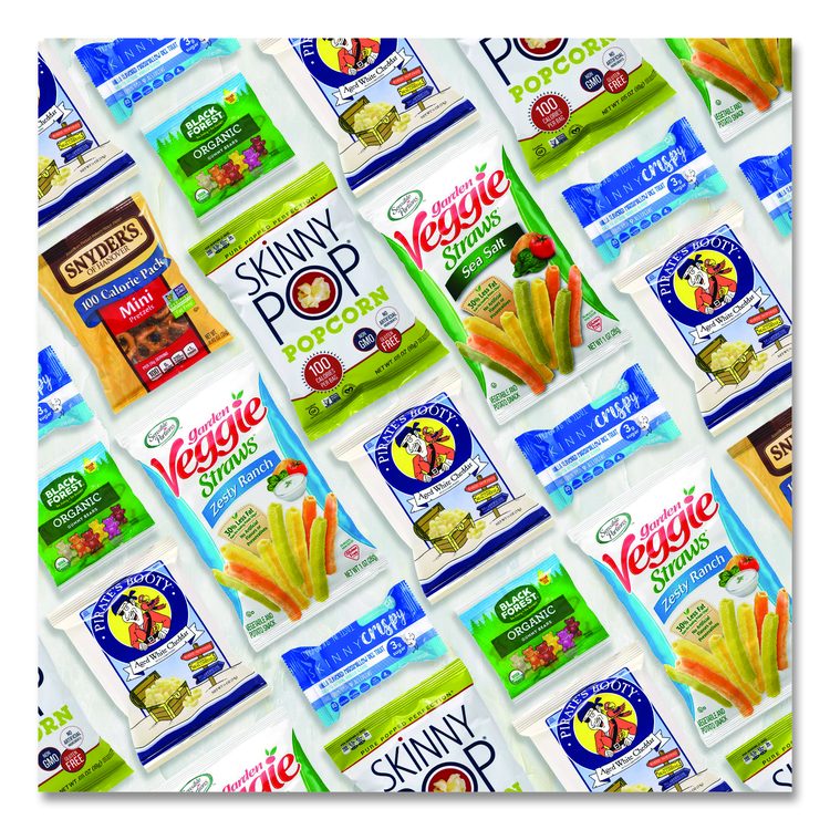 Healthy Snack Box, 37 Assorted Snacks/Box
