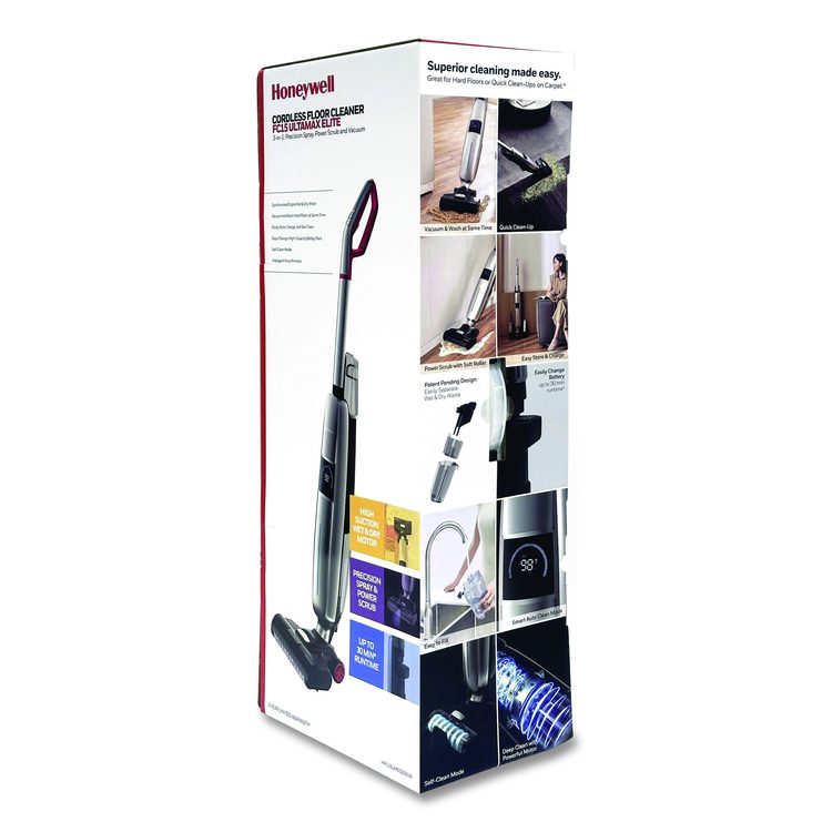 Ultamax Elite FC15 Cordless Floor Cleaner, 9" Cleaning Path, Graphite