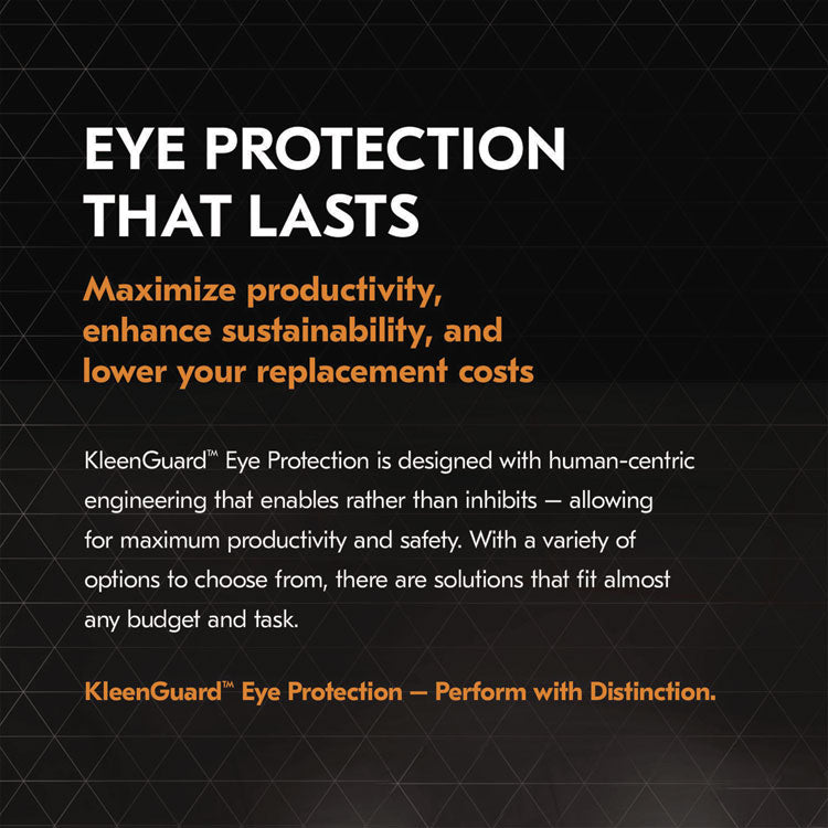 V50 OTG Safety Eyewear, Frameless OTG, Clear Single Lens