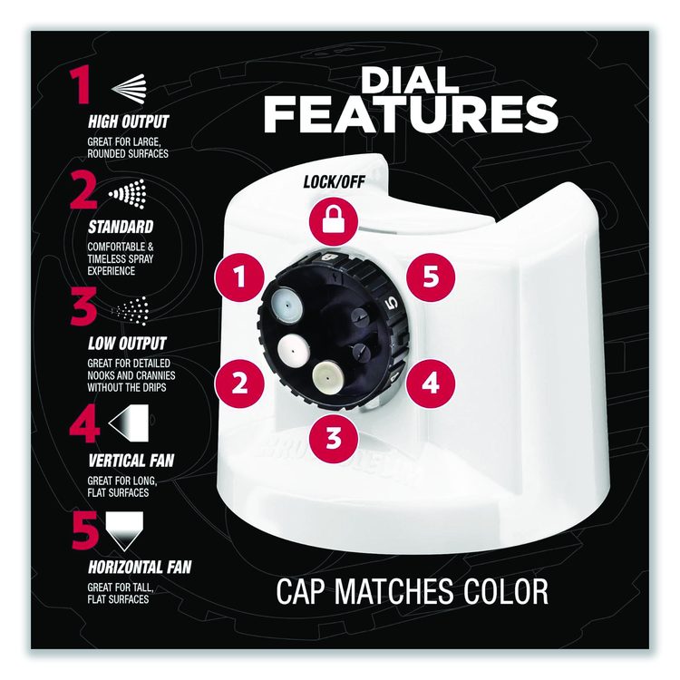 Stops Rust 5-in-1 Spray Paint, Satin White, 12 oz Aerosol Can, 6/Carton
