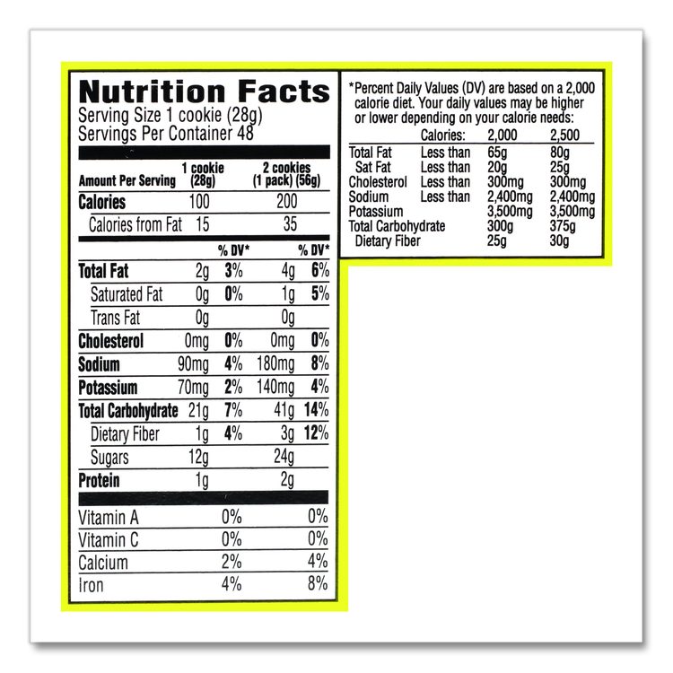 Fig Newtons, 2 oz Pack, 2 Cookies/Pack, 24 Packs/Box