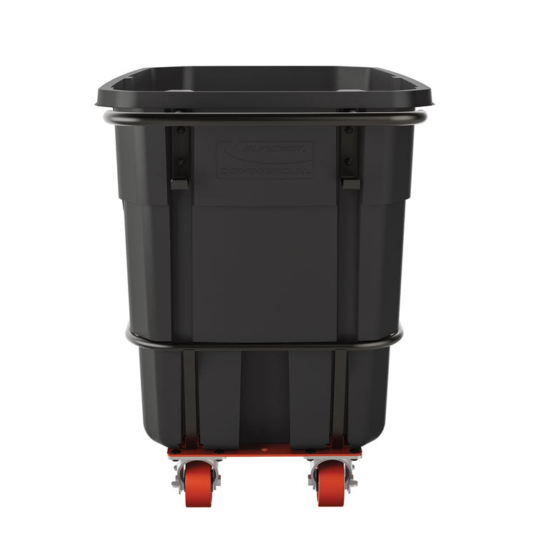 0.5 cu yd Heavy Duty Tilt Truck, 1,350 lb Capacity, Black