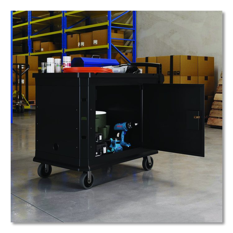 Utility Cart Shield, 26" x 45" for PUCSD2645, PUCHD2645, Steel, Black