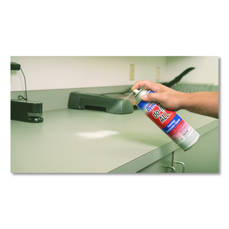 do-it-ALL Germicidal Foaming Cleaner, 18 oz Aerosol Spray, 12/Carton