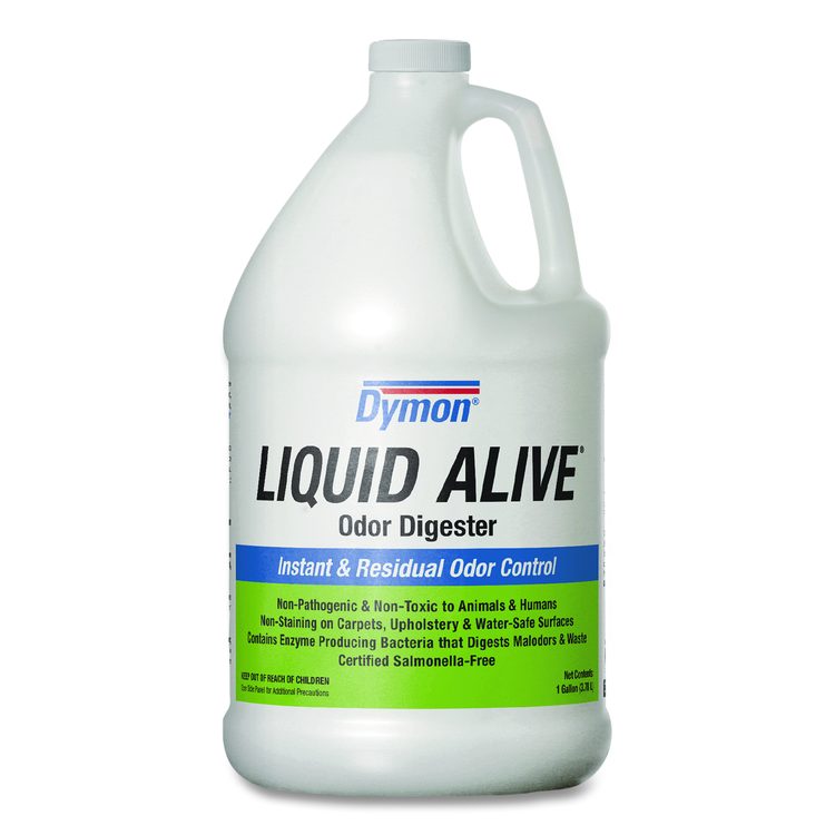 LIQUID ALIVE Odor Digester, 1 gal Bottle, 4/Carton