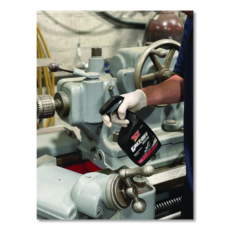 Grez-off Heavy-Duty Degreaser, 32 oz Spray Bottle, 12/Carton