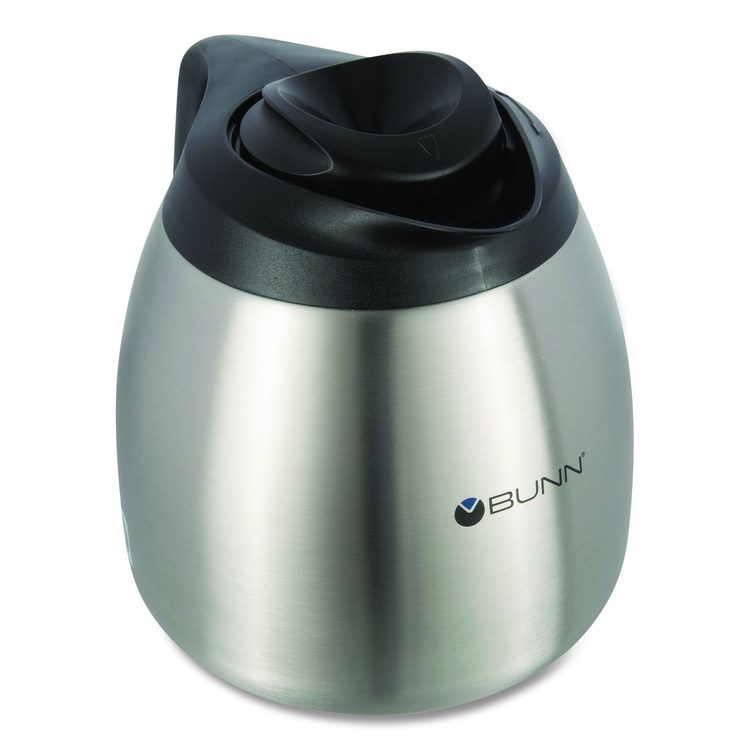 Thermal Carafe, 64 oz, Stainless Steel/Black