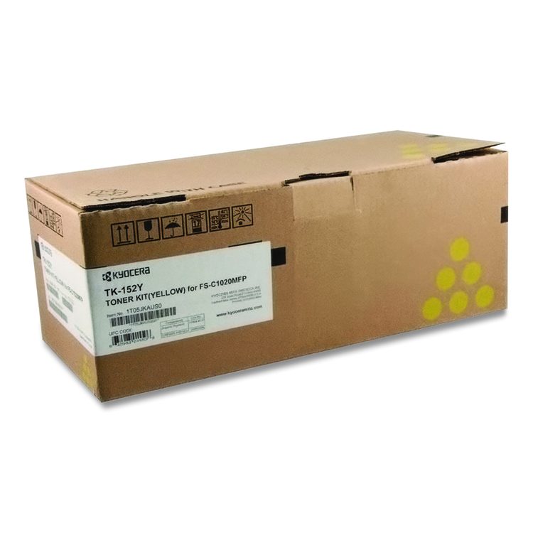TK152Y Toner, 6,000 Page-Yield, Yellow