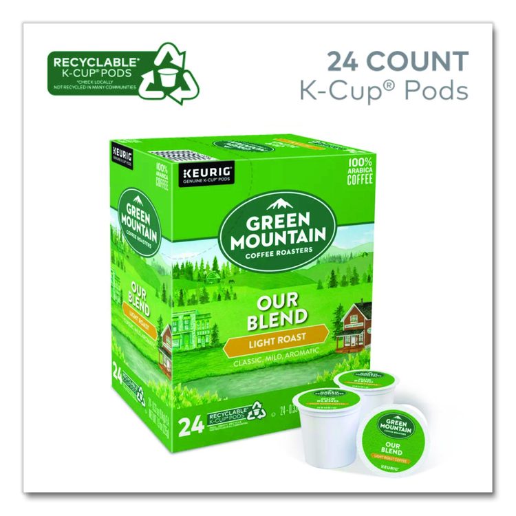 Our Blend Coffee K-Cups, 24/Box