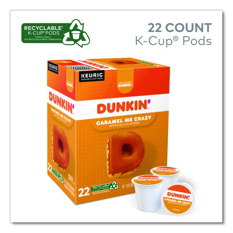 K-Cup Pods, Caramel Me Crazy, 22/Box