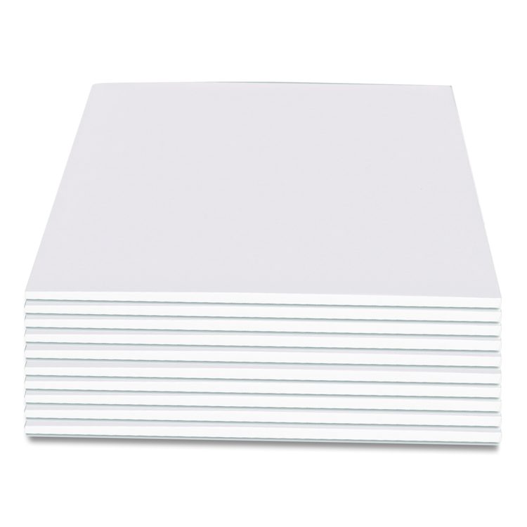 Scratch Pads, Unruled, (100) White 3 x 5 Sheets, 12/Pack