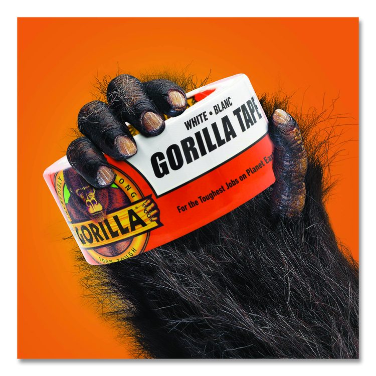 Gorilla Tape, 3" Core, 1.88" x 30 yds, White