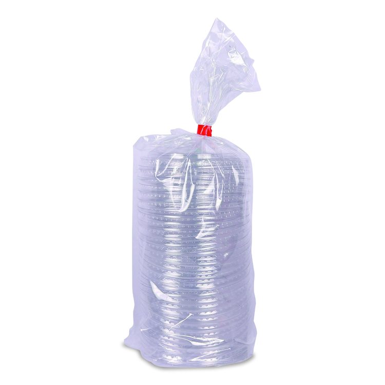 GreenStripe Cold Cup Sip Lids, Fits 9 oz/12 oz to 24 oz Cold Cups, Plastic, Clear, 1,000/Carton