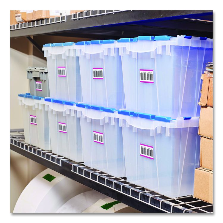 Surface Safe ID Labels, Inkjet/Laser Printers, 2 x 3.5, White, 10/Sheet, 25 Sheets/Pack