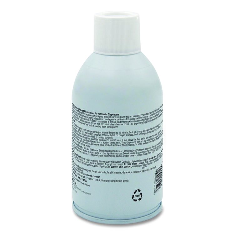 Premium Metered Air Freshener Refill, Spring Flowers, 7.1 oz Aerosol Spray, 12/Carton