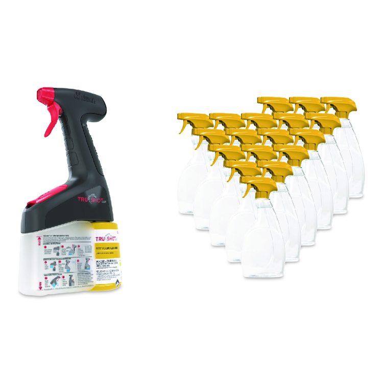 TruShot 2.0 Restroom Cleaner, Fresh Scent, 9 oz Cartridge, 4/Carton