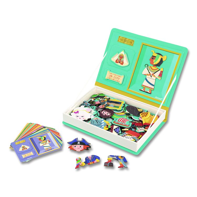 Magneti'books, World History, Grades Pre-K to 3, 72 Pieces