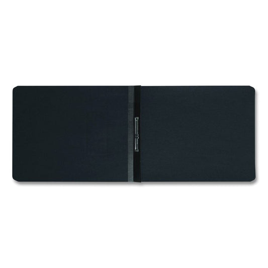 Prong Fastener Premium Pressboard Report Cover, Two-Piece Prong Fastener, 2" Capacity, 8.5 x 11, Black/Black