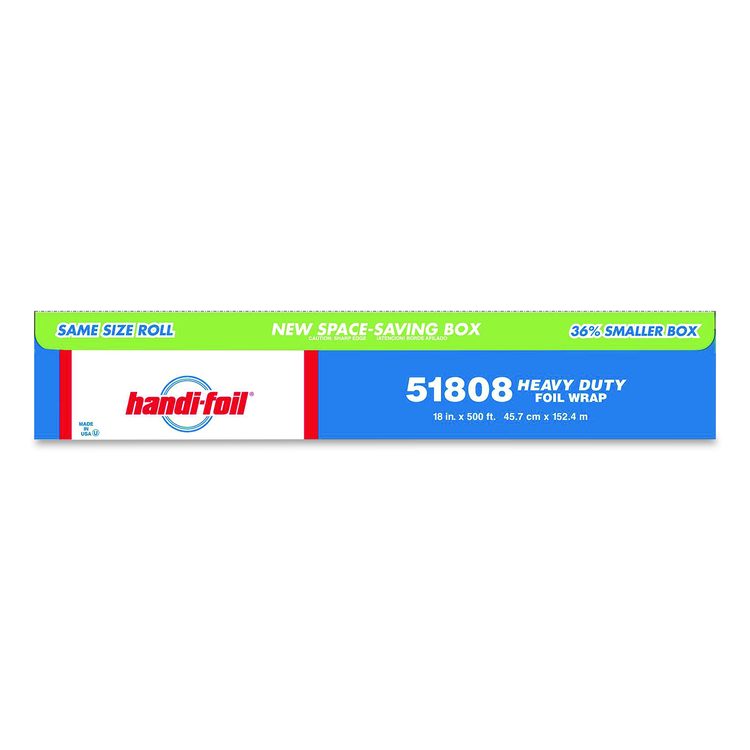 Heavy Duty Aluminum Foil, 18" x 500 ft