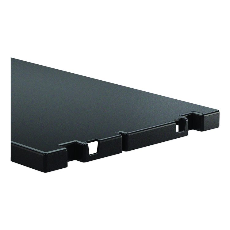 Adjustable Shelf for Suncast Commercial Full-Size Housekeeping Carts HKC1000/HKC2000, Plastic, Black